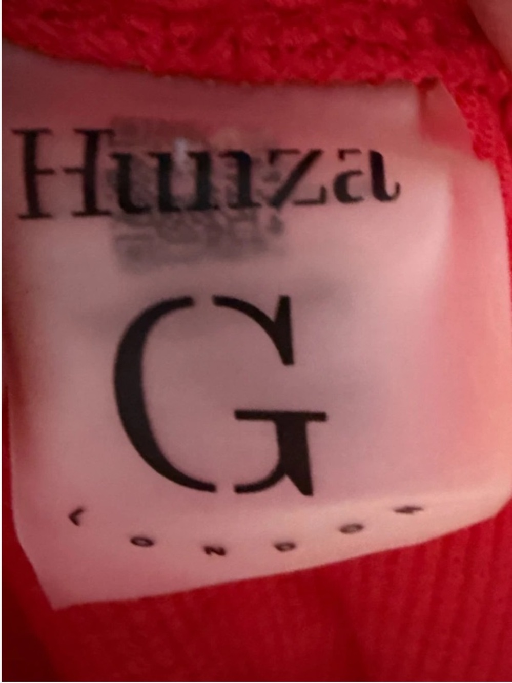 Hunza G Tiffany Bow Cutout One Piece Swimsuit in Red OS - Picture 10 of 10
